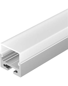 Профиль для светодиодной ленты Arlight SL-LINE-2011M-2500 ANOD+OPAL SQUARE / 025870