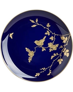 Тарелка столовая обеденная Lefard Golden Birds 419-138