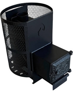 Печь-каменка Березка Оптима 15 ДТ-3 сетка