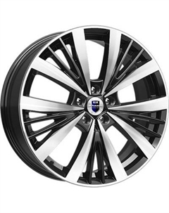 Литой диск K&K Марвел 19x7.5" 5x108мм DIA 65.1мм ET 46мм Алмаз черный K&k