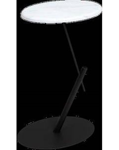 Приставной столик Мебелик МеталлАрт М015 овальный