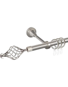 Карниз для штор АС ФОРОС Grace D19Г + наконечники Ажур Ас форос