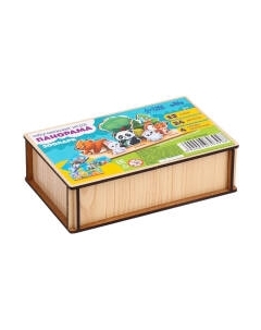 Развивающая игра Лесная мастерская Головоломка. Повтори по образцу. Зоопарк / 9670399