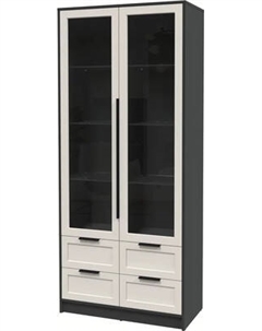 Шкаф с витриной Интерлиния Концепт Тренд КТ-ШВ2