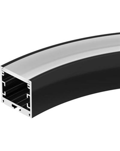 Профиль для светодиодной ленты Arlight SL-ARC-3535-D320-A90 BLACK / 032676