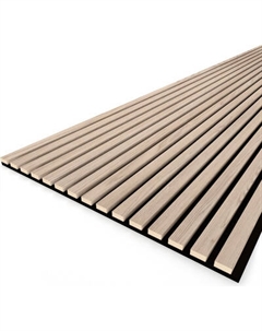 Реечная панель STELLA Trend Light Дуб Снежный МДФ Стелла