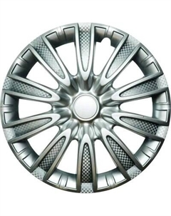 Набор колпаков LION Торнадо 16" карбон пруж. LW1620 Lion