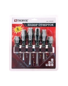 Набор отверток Thorvik SDS06BC