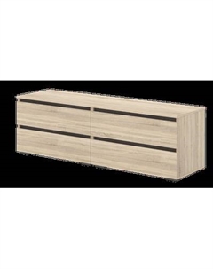 Тумба Кортекс-мебель Бари 160 4ш