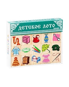 Развивающая игрушка Томик Лото Предметы / 6-2222-3