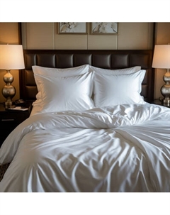 Комплект постельного белья Sofi de Marko Horeca №4 Евро / Евро-Хор-СТ-бел Sofi de marko