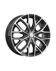 Литой диск K&K Лилиом (КС891) 16x6" 4x100мм DIA 60.1мм ET 50мм Алмаз черный K&k