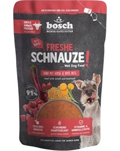 Влажный корм для собак Bosch Petfood Freshe Schnauze говядина с пшеном и свеклой Bosch petfood