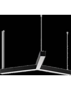 Потолочный светильник Arlight SP-RAYS-3-HANG-5050-510-35W Day4000 RAL9005 120deg / 049207