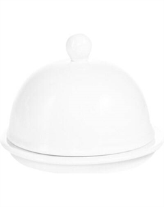 Масленка Narumi Белый декор / NAR-9265-98431/98432