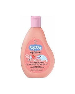 Шампунь-гель детский Bebble My Friend с ароматом клубники 2 в 1