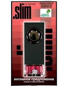 Ароматизатор автомобильный FKVJP Slim Интимное предложение SLMV-301 Fkvjp