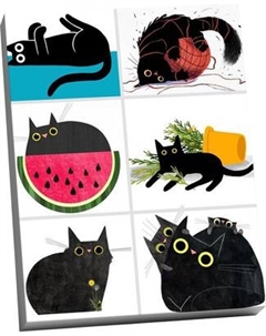 Картина по номерам Молли Мемчики. Проделки Кошки HR0677 Molli