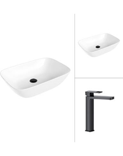 Умывальник со смесителем Lauter 21454 + Cascade 21СК0655BS