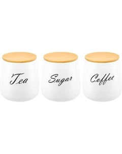 Набор емкостей для хранения Elan Gallery Tea. Coffe. Sugar / 111018 Elan gallery