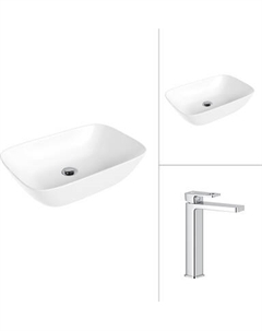 Умывальник со смесителем Lauter 21454 + Cascade 21СК0655C