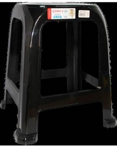 Табурет пластиковый Русспласт Симпатия РП-311чер