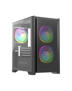 Корпус для компьютера Powercase Alisio Micro Z3B ARGB Tempered Glass / CAMZB-A3