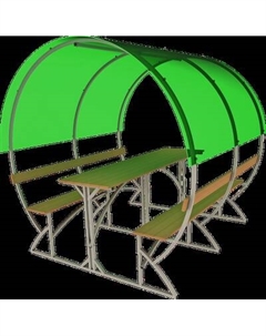 Беседка ИМпласт Радуга 25х25 / 15390 Импласт
