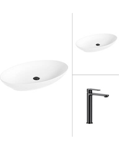 Умывальник со смесителем Lauter 21571 + Moon 21СК8691BS