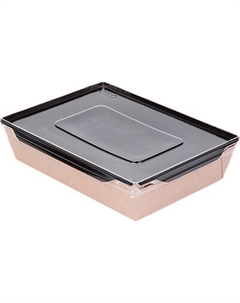 Набор одноразовых контейнеров OSQ OpSalad 1000 Black Edition Osq