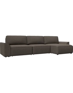 Диван угловой Лига Диванов Лига-048 НПБ Лонг универсальный / 128374 Лига диванов