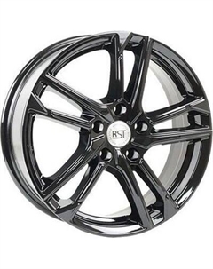 Литой диск RST Wheels R197 17x6.5" 5x114.3мм DIA 64.1мм ET 40мм BL Rst wheels