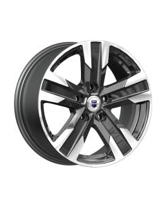 Литой диск K&K Висмут 16x7" 5x112мм DIA 66.6мм ET 45мм Алмаз черный K&k