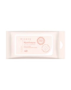 Влажные салфетки E-Rasy Для лица сухой и нормальной кожи E-rasy