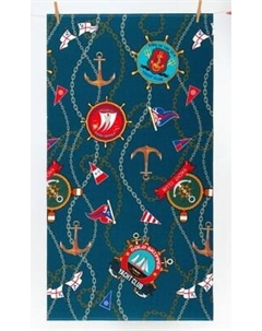 Полотенце АртПостель Вафельное банное Яхт-клуб Артпостель
