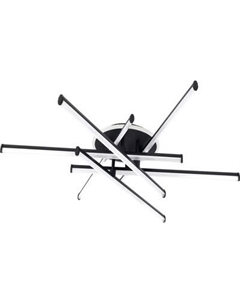 Потолочный светильник Mirastyle XL-60332/6B+1 BK