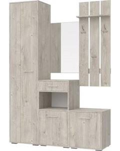 Секция в прихожую Кортекс-мебель Лара СП10