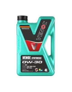 Моторное масло Venol Synthesis 0W30 SP A5 B5 C2 GF-6A / 273004VE