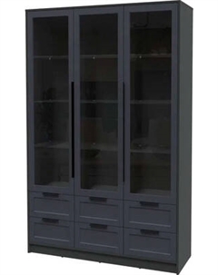 Шкаф с витриной Интерлиния Концепт Тренд КТ-ШВ3