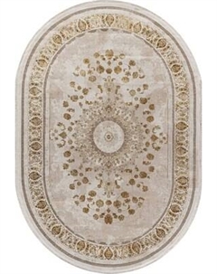 Коврик Arda Zarina A123B-OVAL-CREAM-GOLD FDY