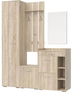 Секция в прихожую Кортекс-мебель Лара СП12