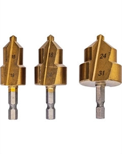 Набор сверл Vira 15x19/18x24/24x31мм / 551403