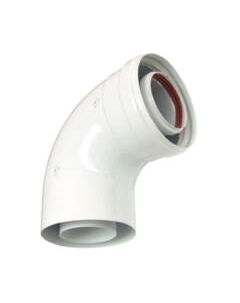 Поворот дымохода Ferroli 80/125 / 90160460