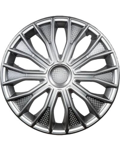 Набор колпаков LION Волтек 16" карбон пруж. LW1636 Lion