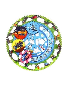 Развивающая игрушка WoodLand Toys Спирограф. Транспорт / 122107 Woodland toys