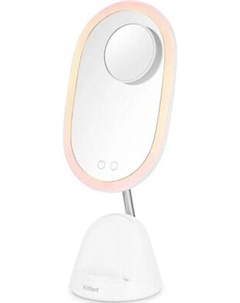 Зеркало косметическое Kitfort 2в1 / КТ-4153