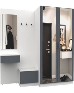 Секция в прихожую Интермебель Марсель-158 / МР 01-158