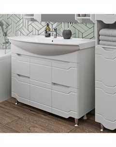 Тумба под умывальник Runo Стиль 105