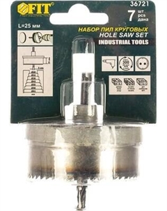 Набор коронок FIT 1" 26 - 63мм / 36721 Fit