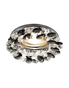 Точечный светильник Ambrella K206 BK/CH